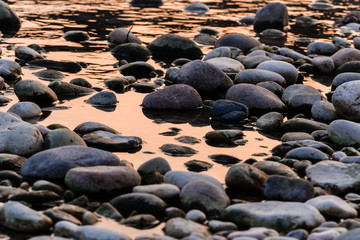 Stones in the water