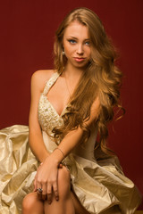 Attractive young woman