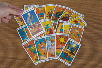 Draw tarot , A Clairvoyance equipment 