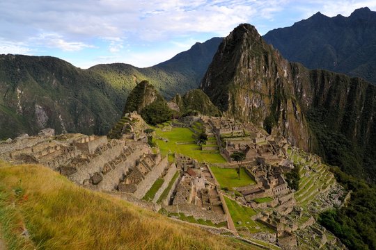 Machu Picchu, lost Inca city in the Andes, Peru