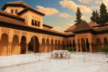 Alhambra de Granada: The Court of the Lions