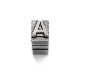Metal Alphabet letter English a to z