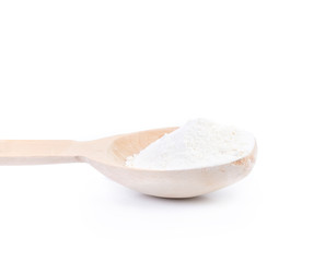 Spoon with flour.