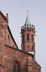 Fototapeta premium beautiful church in Ladenburg, Germany
