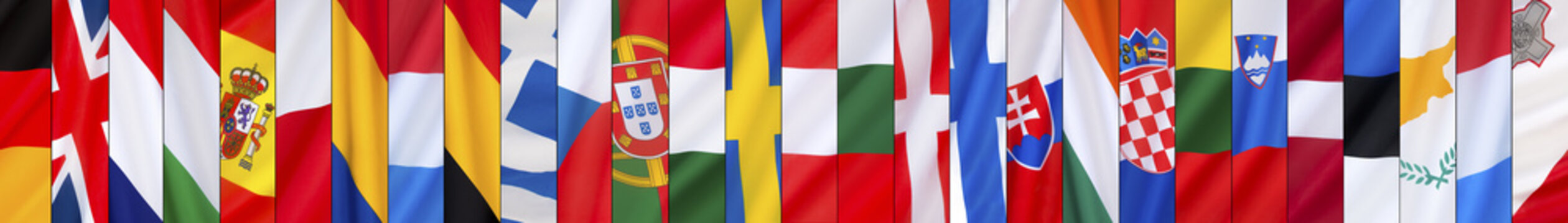 28 Флагов европейского Союза