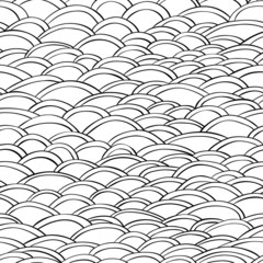 Handdraw lines abstract background.