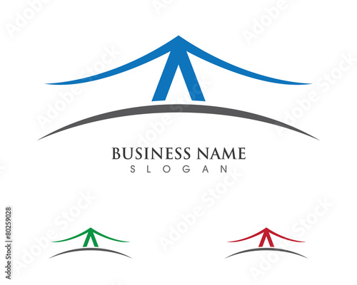 "Bridge Logo 2" Stock image and royalty-free vector files on Fotolia