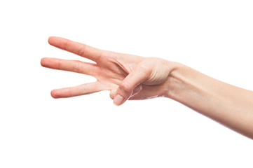Three fingers