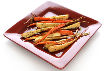 Roasted root vegetables