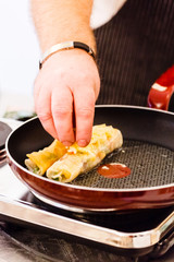 fried spring rolls