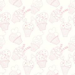 Cupcake pattern.