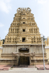 Temple of Maharadja's palace in Mysore, Karnataka - South India