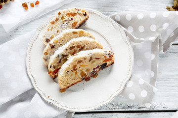 Raisin bread for Christmas
