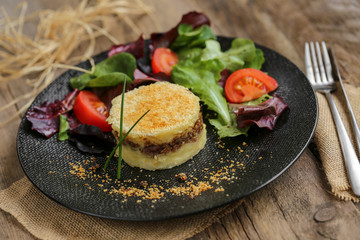 hachis parmentier de canard revisité 1