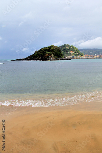 Plage De Sable Fin Au Pays Basque Stock Photo And Royalty