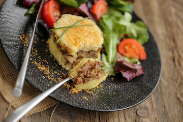 bouchée de hachis parmentier de canard 3