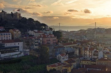 Sunset in Lisbon