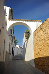 Calle de Osuna, Sevilla, Andalucía, España