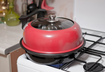 The pan grill-gas stove