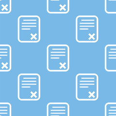 Bad document seamless pattern