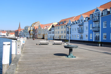 Fototapeta na wymiar Sonderborg Hafen