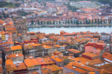 Naklejka premium Beautiful view of Porto city, Portugal