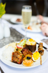 Delicious lunch
