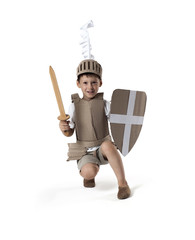 medieval knight child