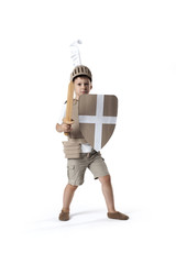 medieval knight child