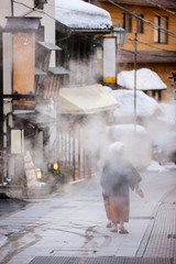 Hot spring resort town Shibu Onsen