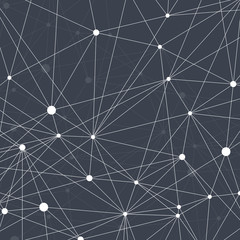 Obraz premium Geometric black background for your design and your text
