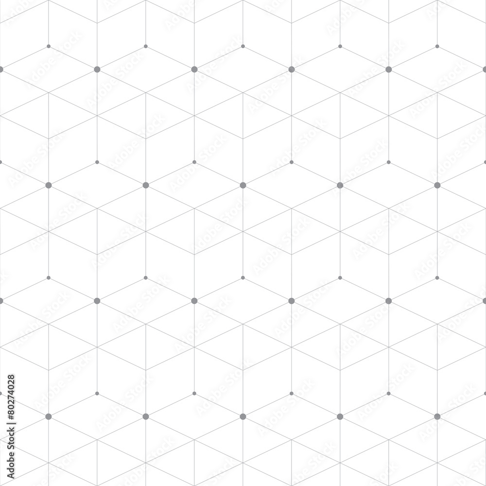 Poster abstract geometric pattern dot with rhombuses. repeating