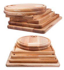 Set of kitchen boards