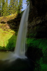 Fototapeta premium Falls. USA. Oregon state.