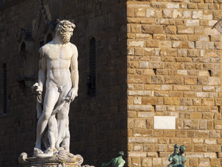 Firenze,Fontana del Nettuno.