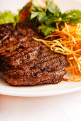 meat with vegetables