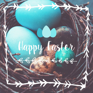Easter poster card