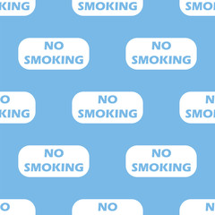 No smoking seamless pattern