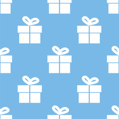 Gift seamless pattern