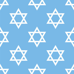 Judaism seamless pattern
