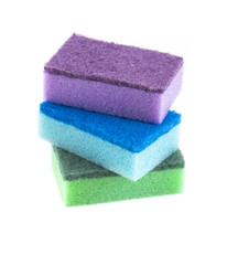 Colored sponges