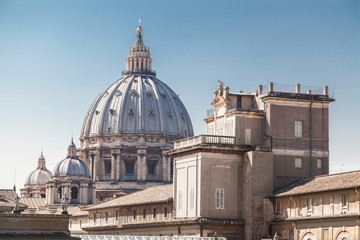 Naklejka premium St Peter's Basilica in Vatican.