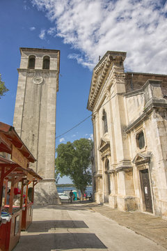 City Of Pula Street Market Near Cathedral