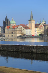 Fototapeta na wymiar View on Prague Old Town, Czech Republic