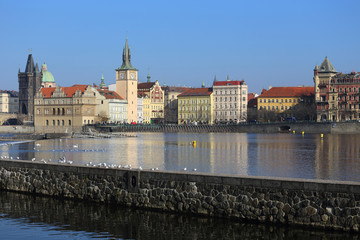Fototapeta na wymiar The Prague Old Town, Czech Republic