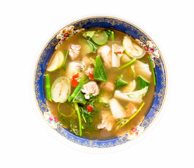 Esan food. Thai food.