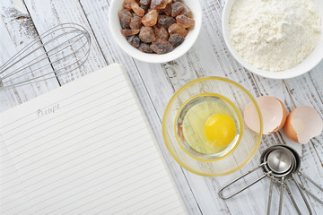 Ingredients for baking