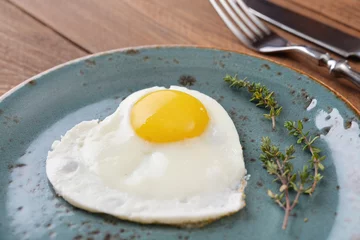 Fototapete Spiegeleier Fried egg