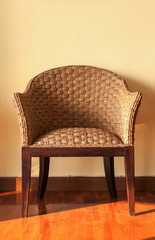 The rattan chair