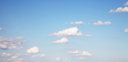Schöner Himmel Panorama